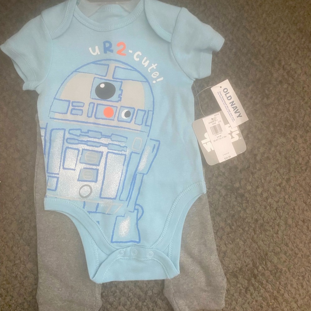 Brand New Baby Boy Old Navy Outfit Size 3-6 months